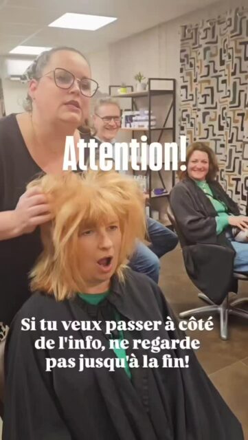 [ ⚠️ Information importante ⚠️]

Toutes les informations (ou presque 😉) sont dans la vidéo, n'hésitez pas à la visionner pour ne rien manquer.

Tentez de lire sur les lèvres qui sait... 🤪

Est-ce que vous avez compris?
Nous attendons vos réponses en commentaires 👇

Évidemment, aucune coiffeuse n'a été maltraitée pour les besoins de cette vidéo. Nous nous excusons en revanche auprès de ses cheveux. 

Mme Buchon et Mme Pineault n'existent pas (c'étaiiiiiit nouuuuuus).
" Toute ressemblance avec des faits et des personnages existants ou ayant existé serait purement fortuite et ne pourrait être que le fruit d'une pure coïncidence ».