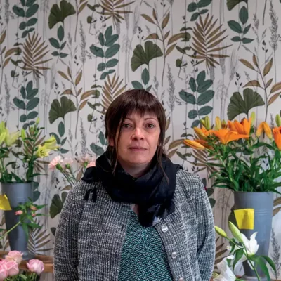 au pont fleuri-portrait