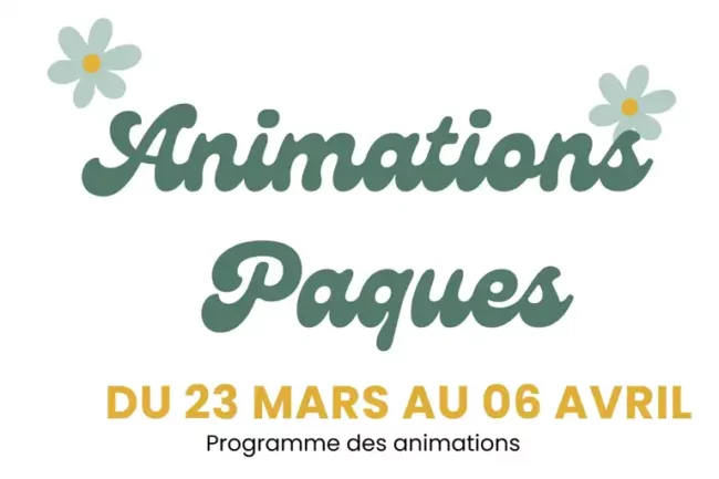 Animations de Pâques à Rosporden du 23 mars au 6 avril